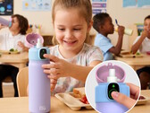 Die Trinkflasche myFirst CareSip lässt sich nur von Kindern öffnen, deren Fingerabdrücke registriert sind