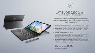 Dell Latitude 5290 2-in-1 Quick-Specs