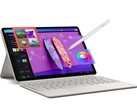 Ein Blick auf das Lenovo Yoga Tab in der zweiten Generation, hier mit voller Ausstattung.