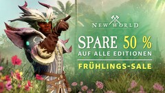 New World: 50 Prozent Rabatt auf Steam und Amazon fürs MMORPG im Frühlings-Sale.