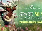 New World: 50 Prozent Rabatt auf Steam und Amazon fürs MMORPG im Frühlings-Sale.