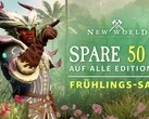 New World: 50 Prozent Rabatt auf Steam und Amazon fürs MMORPG im Frühlings-Sale.