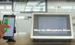 ForcePhone kann die Druckstärke 