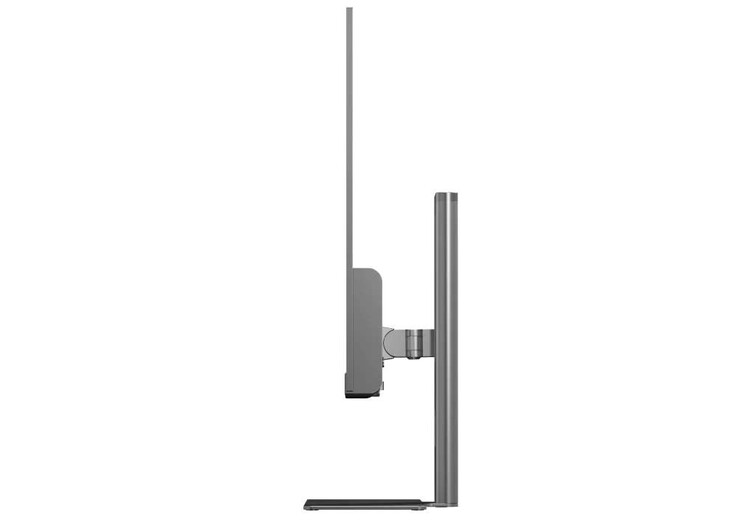 Der eigentliche Bildschirm ist recht flach