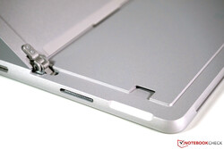 Der Kartenleser ist gut versteckt.