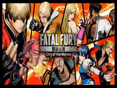 Offizielles Fatal Fury: City of the Wolves Werbe-Artwork