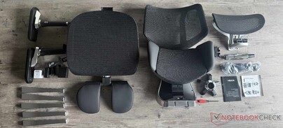 Der gesamte Lieferumfang des Hbada X7