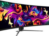 MSI zeigt zur CES 2024 den 49 Zoll großen MPG 491CQP und viele weitere QD-OLED-Gaming-Monitore. (Bild: MSI)