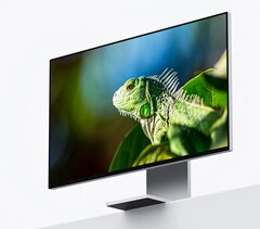 MasterBeast packt ein 32 Zoll QD-OLED-Panel in ein schickes Aluminium-Gehäuse. (Bildquelle: MasterBeast)