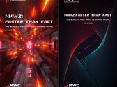 Zwei Nubia-Poster bestätigen den Launch des nächsten Nubia Red Magic Gaming-Phones im Rahmen des MWC 2020.