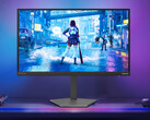 Der 25M4P5200T hat ein 24,5-Zoll-IPS-Display. Im Bild: bearbeitetes Werbebild, das die Vorderseite des Gaming-Monitors zeigt.