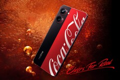Das Realme 10 Pro 5G startet offenbar bald in einer Version mit Coca-Cola-Design. (Bild: Realme)