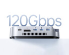 Die neue Dockingstation arbeitet mit dem JHL9480 Controller. Im Bild: ein Promo-Bild der Thunderbolt 5 Dockingstation aus der Frontansicht.