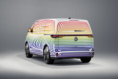 VW ID. Buzz Heckansicht (Quelle: Wolkswagen)