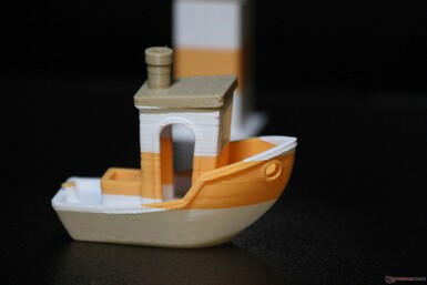 Solche Drucke lassen sich auch mit 3D-Druckern mit einer Düse sinnvoll realisieren