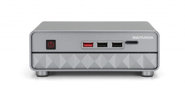 An der Front steht auch ein schneller USB-Port bereit