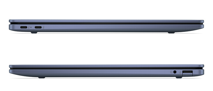 Das neueste OmniBook 5 16 verfügt über eine minimale Auswahl an Anschlüssen.