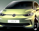 Facelift-Skizze für den VW ID.3: Volkswagen verspricht hochwertigere Materialien und kündigt einen deftigen Preissprung für den Volkswagen an.