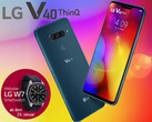 Aktion: 1.000 Käufer des LG V40 ThinQ erhalten die LG Watch W7 gratis dazu.