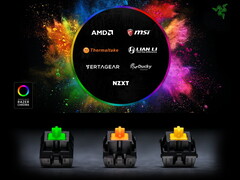 Razer Chroma Beleuchtung und mechanische Switches für Dritthersteller.