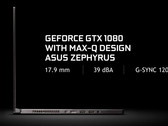 "39 dBA" ist für das superdünne Asus Zephyrus wohl ein hochgestecktes Ziel.