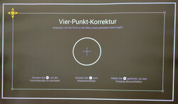 Mittels Bildkorrektur lassen sich Verzerrungen ausgleichen.