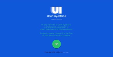 Nein, mit dem "No"-Button kommt man nicht auf die Seite.