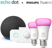 Echo Dot (4. Generation) + Philips Hue Colour Starter Kit