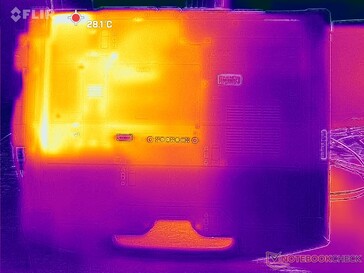 System im Leerlauf (unten)