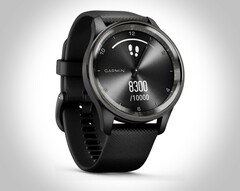 Die Garmin Vivomove Trend kombiniert ein Display mit mechanischen Zeigern.