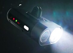 Garmin bietet jetzt ein Fahrrad-Frontlicht mit integrierter 4K-Kamera an. (Bildquelle: Garmin)