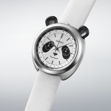 Der Seiko Power Design Project Panda Chronograph in Weiß