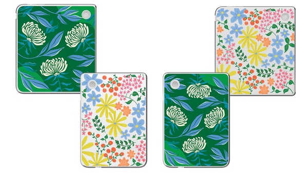 Die neuen E-Book-Reader Cases von Kobo haben ein ziemlich blumiges Design