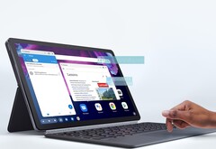 Auch das Non-Pro Android-Tablet Lenovo Tab P11 kann man mittels Tastatur zum 2-in-1 verwandeln.