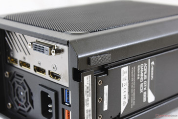 Gummifüße auf der Unterseite