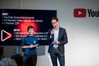 Stephanie Renner, Leiterin YouTube Space Berlin und Andreas Briese, Director YouTube Content Partnerships, Google Central Europe. (Bild: Mielek/Google LLC)