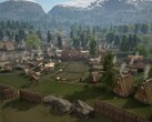 Eine Stadt in Land of the Vikings.
