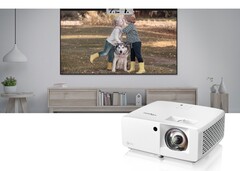 Der Optoma UHZ35ST ist ein neuer Kurzdistanz-Laserprojektor mit UHD-Auflösung. (Bild: Optoma)