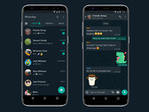 Spät aber doch: WhatsApp erhält endlich einen Dark Mode auf iOS und Android. (Bild: WhatsApp)