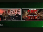 Ein Screenshot aus dem Xbox-Podcast zeigt das Gears of War-Cover zusammen mit dem PS5-Logo