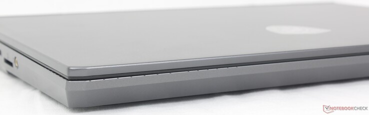 Vorderseite: Keine Anschlüsse