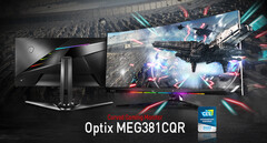 MEG381CQR: MSI bringt Monitor mit Zusatzdisplay auf den Markt