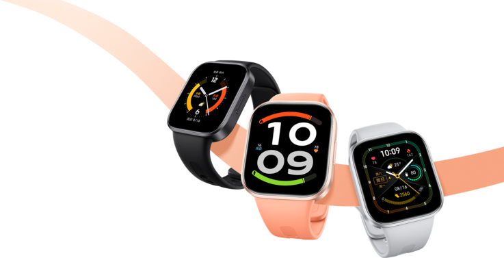 Die neue Xiaomi-Smartwatch in ihren drei Farbversionen