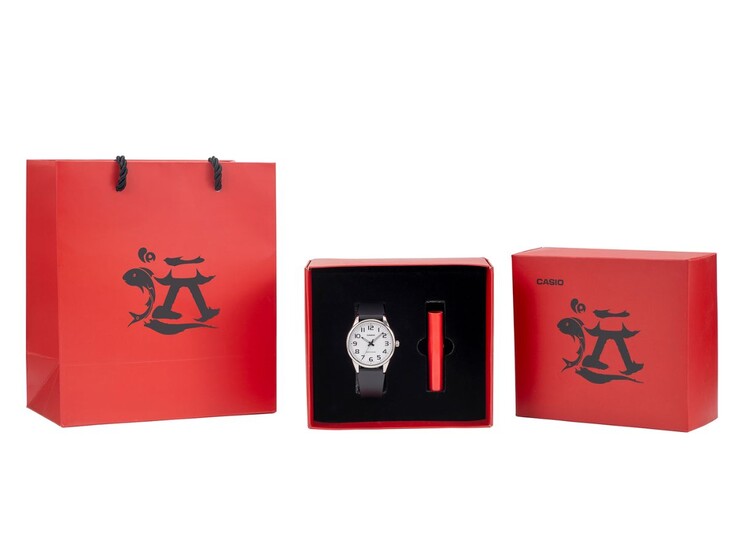 Die neuen Casio MTP-C666-Uhren werden in einer individuellen Verpackung geliefert