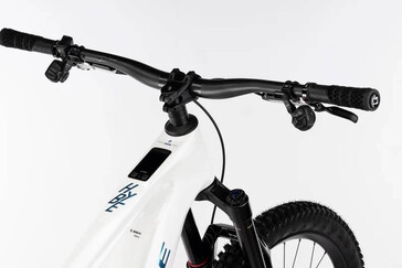 Das Display ist in das Oberrohr integriert (Bildquelle: Haibike)