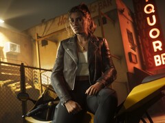 Lucia aus GTA 6 auf einem Motorrad