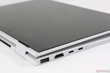 Der Tablet-Modus ist aufgrund der geringeren Größe und des geringeren Gewichts einfacher zu verwenden als der des älteren x360 1030 G4