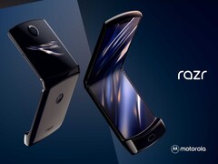 Das Motorola Razr für das Jahr 2019 ist ein Falt-Handy mit 6,2 Zoll Flex View-Display.