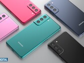 Kunterbuntes Galaxy S21 FE-Mix: Samsungs nächste Fan Edition zeigt sich in einem Rendervideo des Concept Creator (Bild: LetsGoDigital)