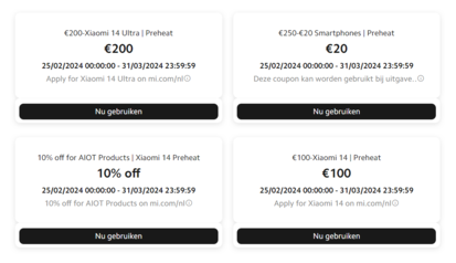In den Niederlanden landen 200 Euro und 100 Euro Gutscheine im Posteingang.